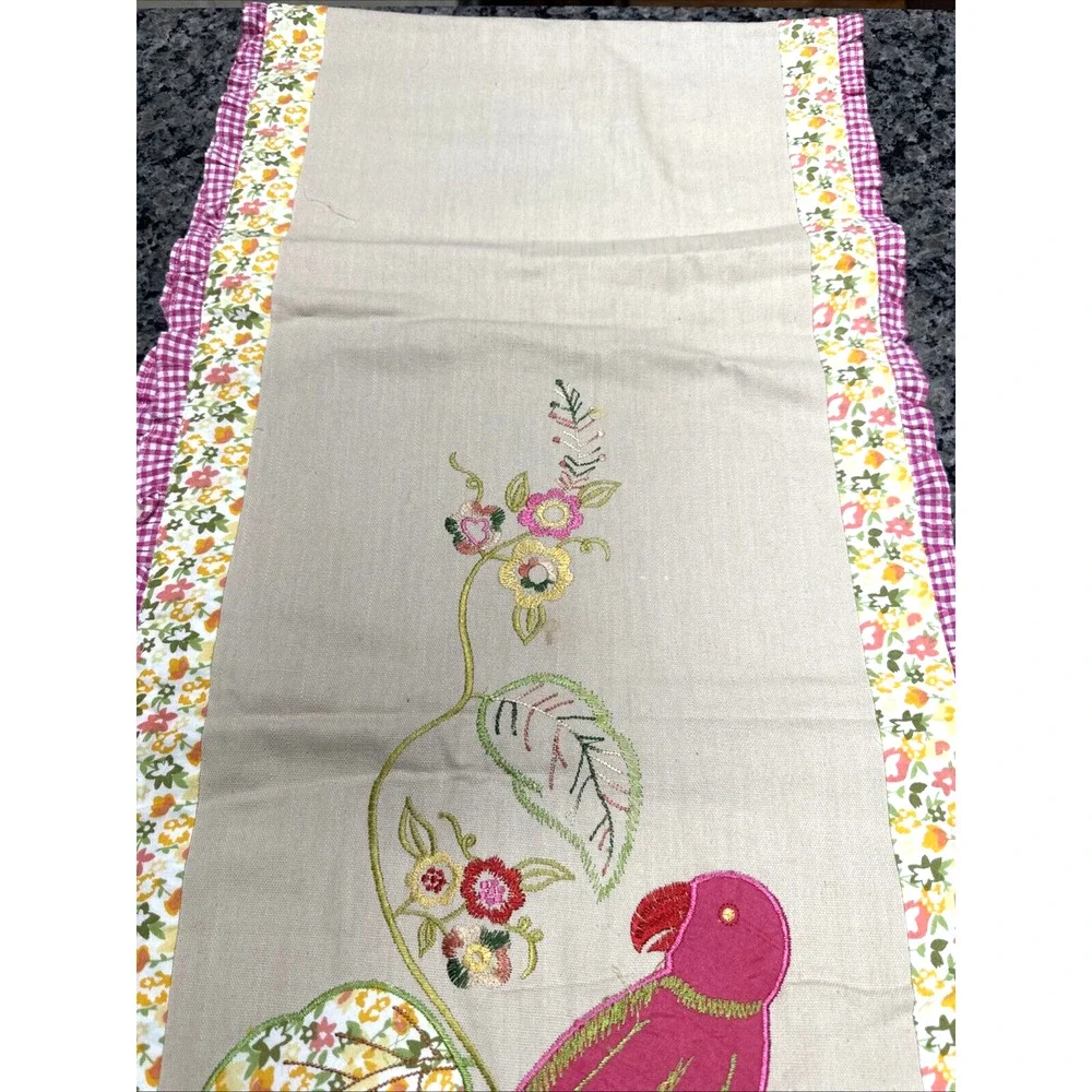 Pier 1 Imports Traditional Embroidered Bird 72